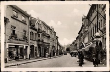 Ak Eisenberg Thüringen, Steinweg, Geschäft, Hotel - 3820421