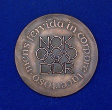 DDR - Ehrenplakette des NOK