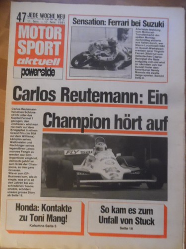 Motor sport aktuell - motor, 47-1981