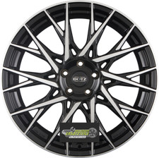 Dotz Fuji black/polished 9x20