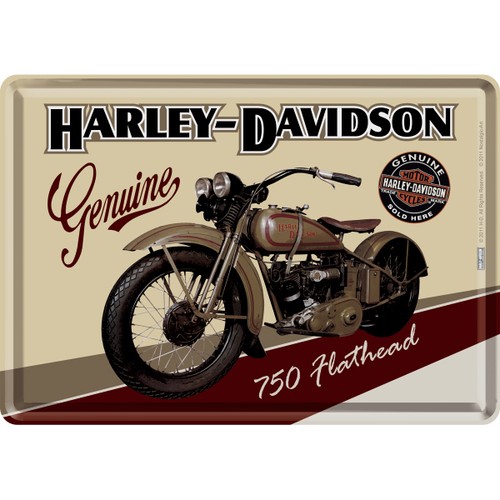 Schild harley oldtimer - schild,