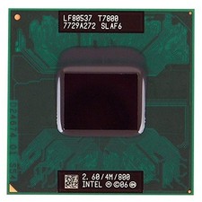   Core 2 Duo T7800 SLAF6 2.6GHz 4MB Dual-core Mobile CPU Processor Socket P *mc