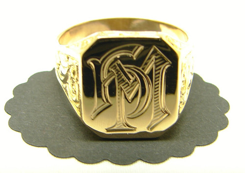Herren siegel ring 750 - siegel,