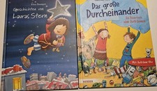 Kinderbücher Set, "Lauras Stern", "Das große Durcheinander". A4 Format, neuwert.