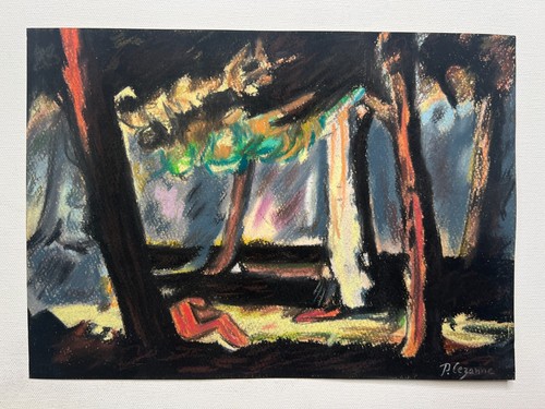Paul cezanne zeichnung auf - cezanne,
