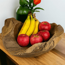 Teakholzschale Teakholz Schale