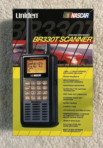 Uniden bearcat br330t nascar - bearcat,