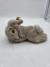 Steiff 5605/18 Hase liegend Hellbraun 23 cm Kaninchen "Floppy" Stofftier