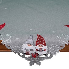 Mitteldecke Stickerei Wichtel