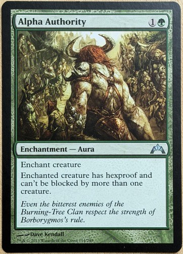 Alpha authority 114 - alpha,