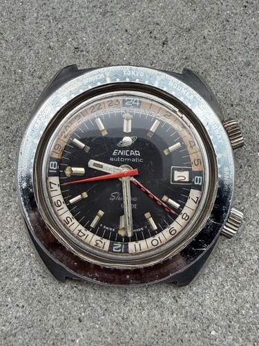 2302 defekt broken enicar - broken,