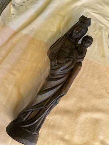 Heiligenfigur maria mit jesus - heiligenfigur,