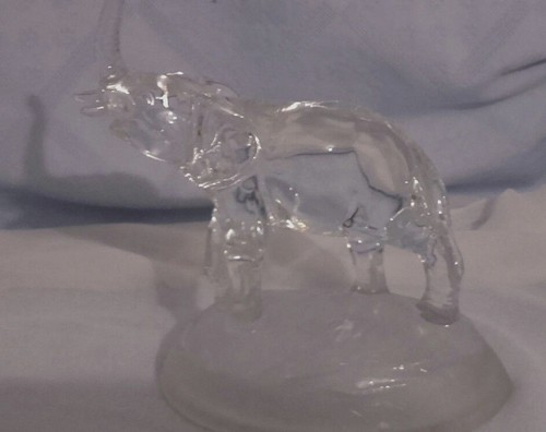Skulptur elefant glas figur - skulptur,