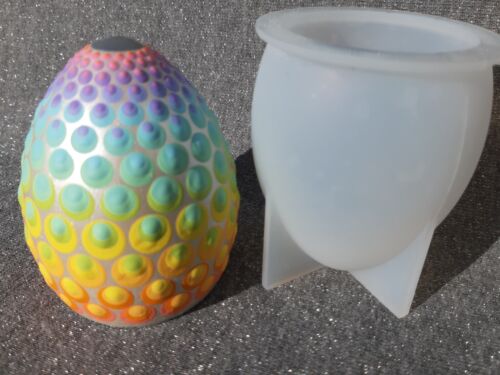 Silikonform gießform ei - gießform, cm