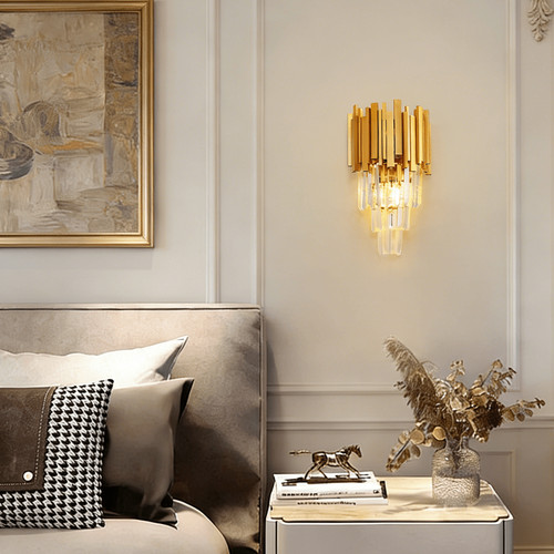 Wandlampe kristall wandleuchte - wandlampe,