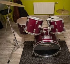 Hohner schlagzeug komplett mit - hohner,