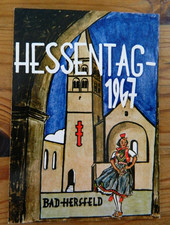 alte AK Bad Hersfeld Hessentag 1967 Stiftsruine