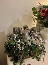 Edel Adventskranz Weihnachten