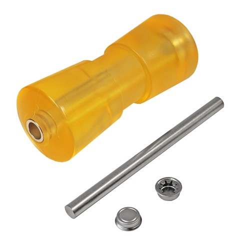 Kielrolle mit achse - achse, 8"
