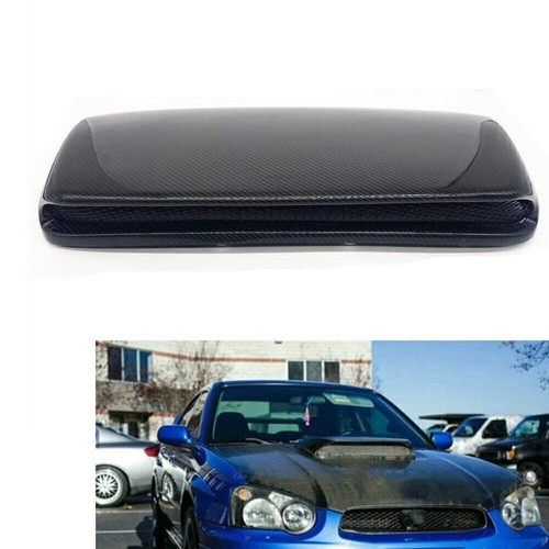 Carbon fiber hood - carbon, scoop