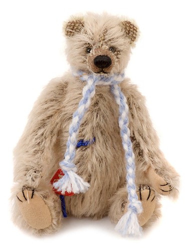 Plumps mohair teddybär - mohair,