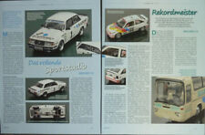 VOLVO 240 TURBO + OPEL KADETT E GSI in 1-18 Minichamps..ein Modellbericht #1305m
