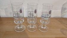 3 Stück BECKS Bier Gläser aus 1987 - Sammler Edition Maritim 2 - Versch. Motive