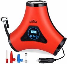 Elektrische Luftpumpe Pumpe Fahrradpumpe Autopumpe Tragbar Digital 120W 12V