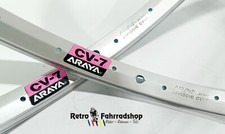 ARAYA CV-7 MTB 32 Loch Felgen in Silber RAR BJ 1990 Vintage KULT 550g Japan