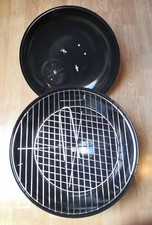 Kleiner Kugelgrill, The Rolling Stones mit 3-teiligem Grill-Besteck, Grillzange