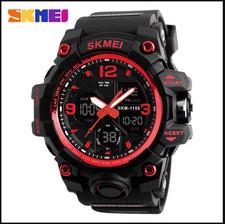 ◄ SKMEI Outdoor Militär Herrenuhr LED Digitaluhr Alarm Datum Dual Display NEU►