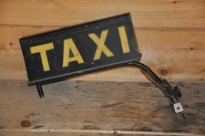Altes Taxischild DDR,Dachschild,Oldtimer,Taxi,Wolga,Automobil,Original,Lada...
