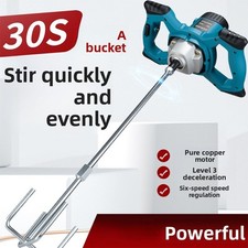 Profi Mörtelrührer Rührwerk Rührgerät Zementrührer 1100W Watt inkl. Rührer