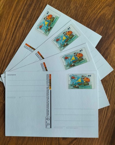 Pluskarte blanko postkarte - ,