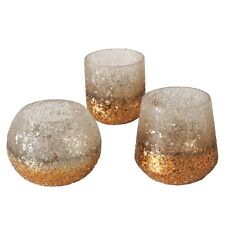 Boltze 2052162 Jaenna Windlicht Kerzengläser 3teilig