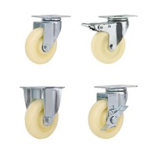 Lenkrolle mit Bremse PP-Nylon