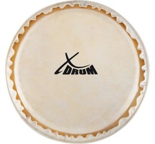 7" XDrum Bongo Natur Fell