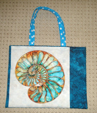 Stofftasche 26x21cm - Nautilus