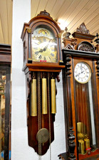 4B167 WUBA WARMINK- Holländische FRIESENUHR-WESTMINSTER-MONDPHASE-105cm Hoch