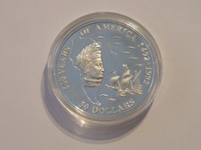 50 Dollar Silbermünze - 500