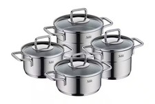 SILIT Topf-Set Extra Cook Mini Kochgeschirr-Set Induktion Glasdeckel Fleischtopf