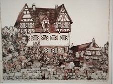 Original litho handsigniert - original,
