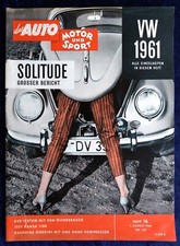 AMS  Auto Motor Sport 16/1960
