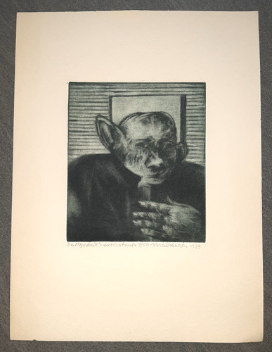 Original radierung von henryk - radierung,