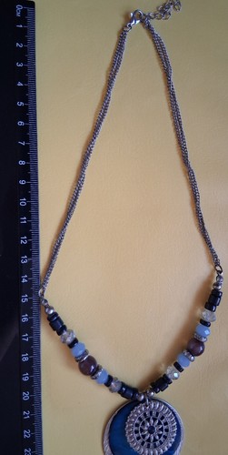 Modeschmuck kette kurz - kurz, glieder