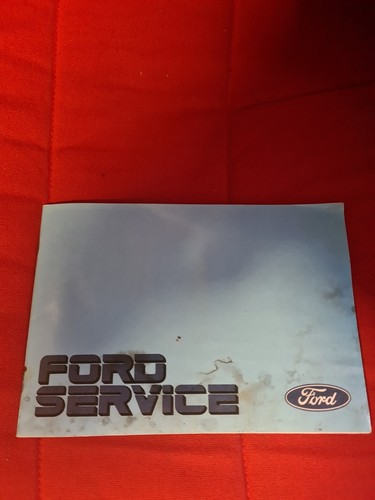 Ford unbenutztes scheckheft - ford,
