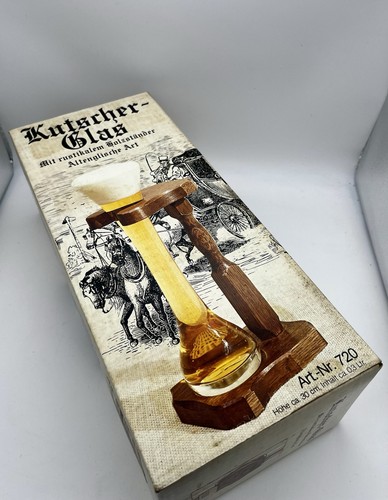 Kutscher glas mit - mit, rustikalem