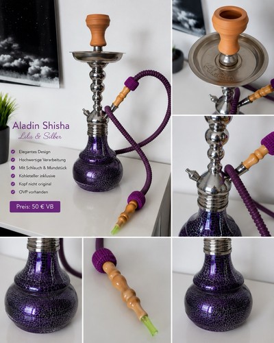 Aladin shisha mit ovp - mit,