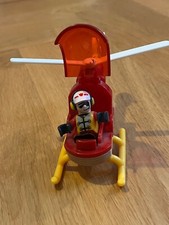 Feuerwehrhubschrauber mit Figur (Brio)