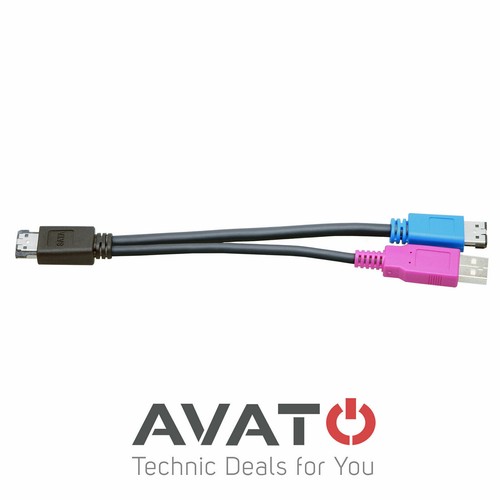 Splitkabel kabel sata usb - y,